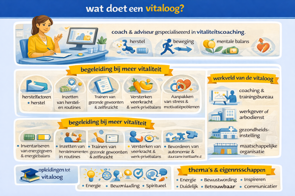 Alles over het beroep vitaloog Wat doet een vitaloog